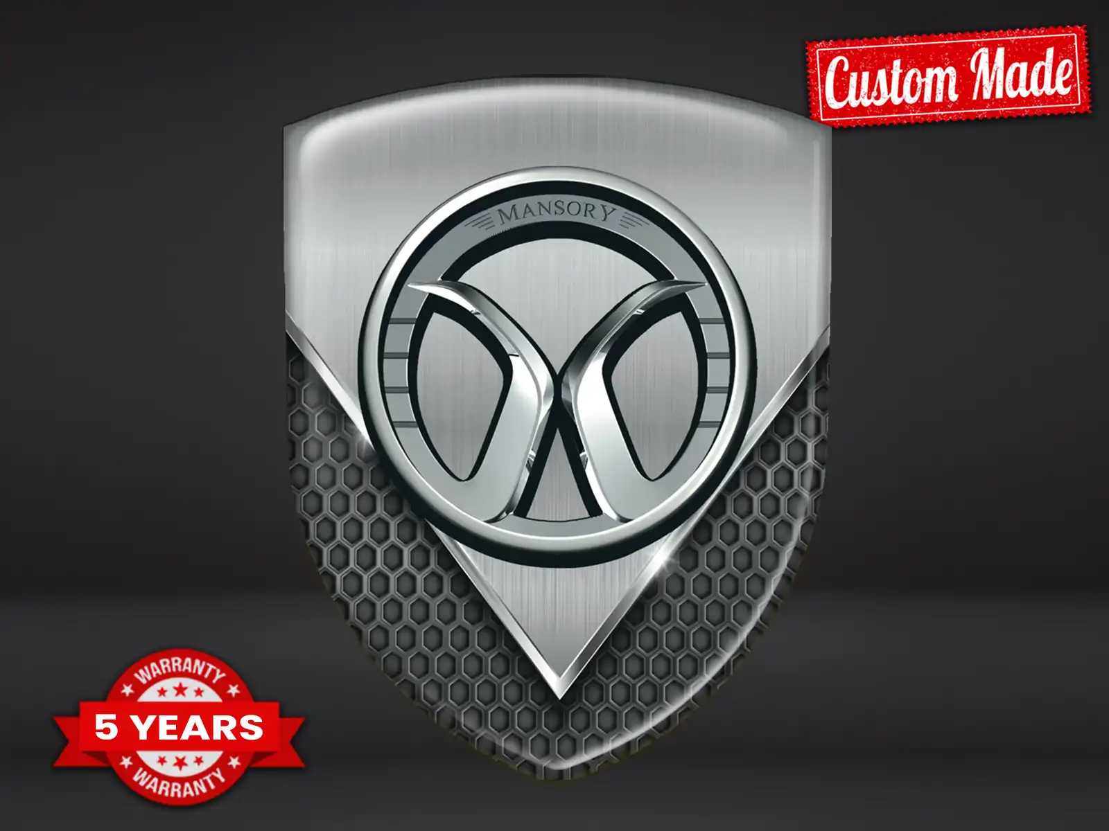 Mansory Adesivi Logo Auto Max Durevoli Chic Pro Design